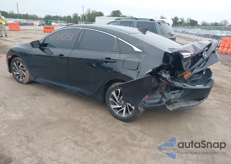 2017 Honda Civic Ex из США, поврежденный, VIN 19XFC2F79HE219463